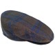 Sicilian Coppola Flat Caps Tartan and Wool