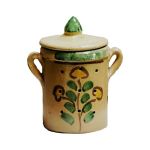 Garlic Jar in Ceramic from Burgio