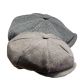 Coppole Siciliane Herringbone Tweed NewsBoy Flat Cap