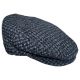 Sicilian Tweed Coppola Cap NightBlue