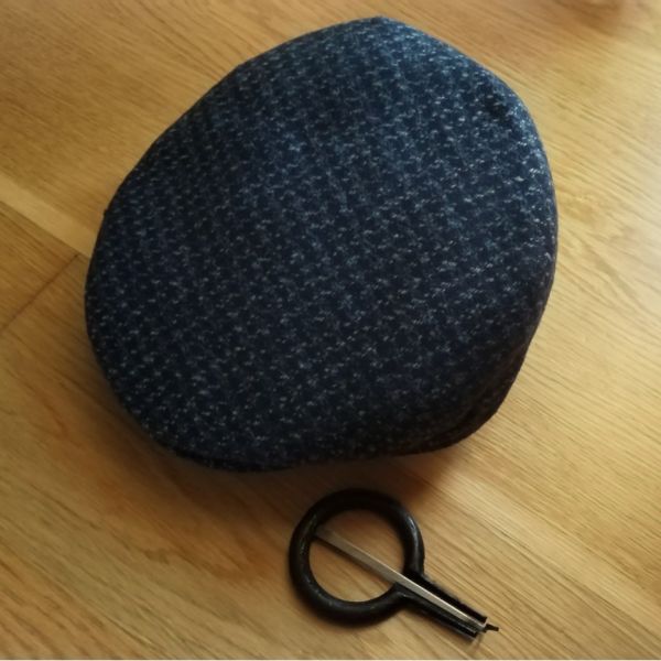 Blue Coppola Hat and Marranzano Gift Idea