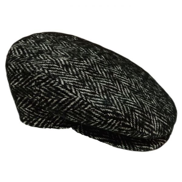 Zebra Wool Sicilian Coppola Hat