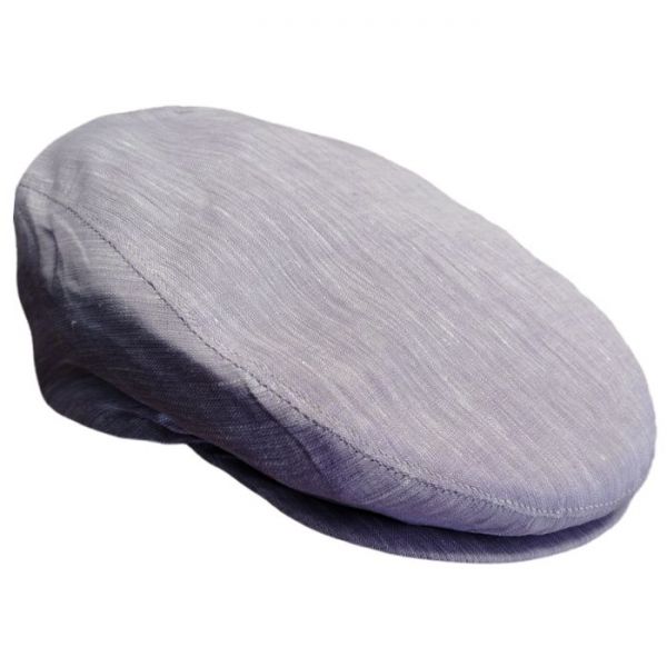 Linen Sicilian WaterColour Flat Caps