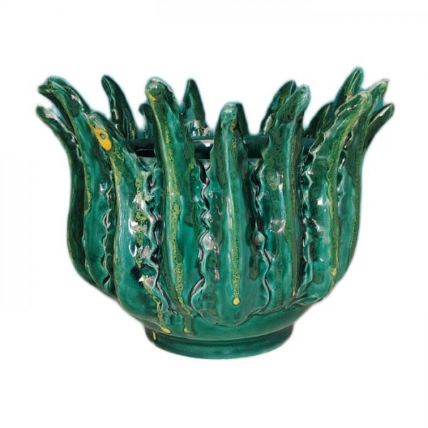 Agave Planter Sicilian Ceramic Art