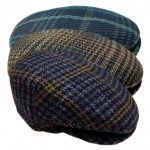 Kangol Sicilian Coppola Hats in Tartan Wool