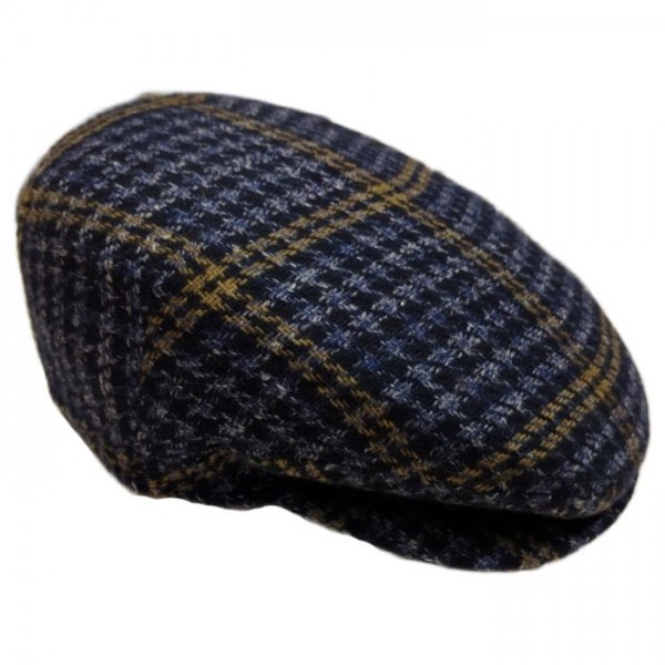 Kangol Sicilian Coppola Hats in Tartan Wool
