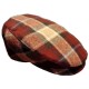 Italian Coppola Hats in Tartan Wool